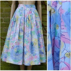 100% cotton skirt.